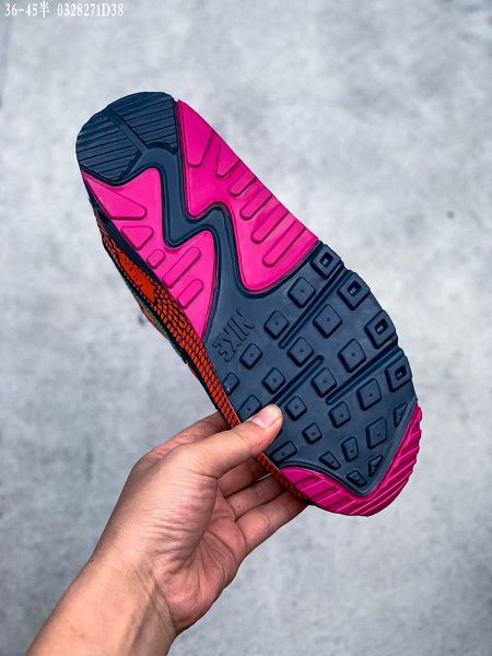 Nike Air Max 90 2021新款 多彩鞋面男女生慢跑鞋
