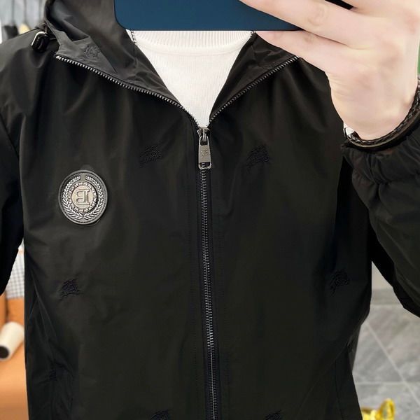 burberry夾克 2022新款 巴寶莉雙面連帽夾克外套 MG0418-2款 