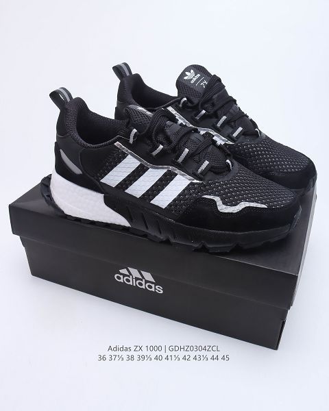 Adidas ZX1000 SIMPSONS FLAMING MOES 2022新款 爆米花聯名款男女款運動跑步鞋