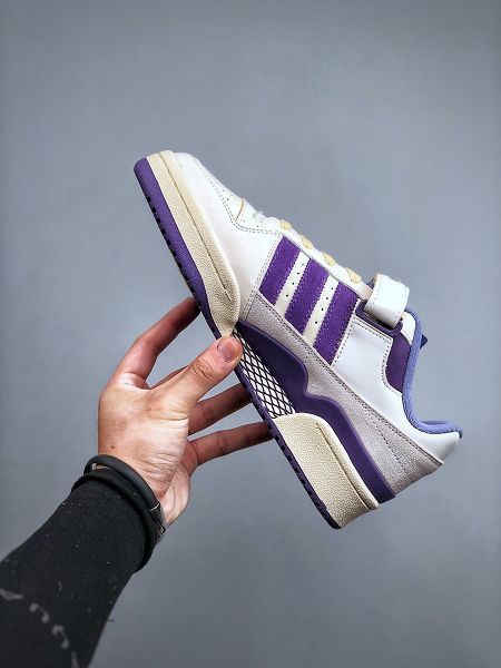 Adidas Originals Forum 84 Low 2023新款 低幫男女款百搭潮流休閒運動板鞋
