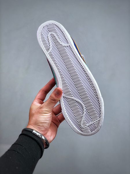 NIKE BLAZER Mid 2021新款 彩色拼接開拓者高幫男女款運動板鞋
