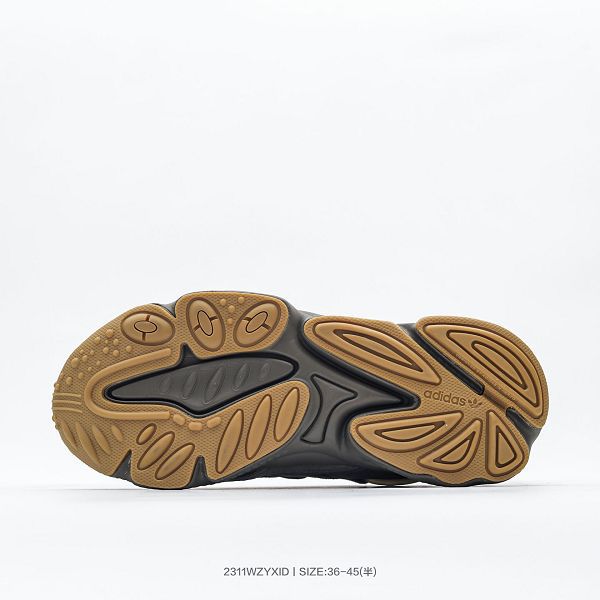 Adidas Originals OZWEEGO 2023全新男女款簡版椰子3M反光皮面水管復古老爹鞋