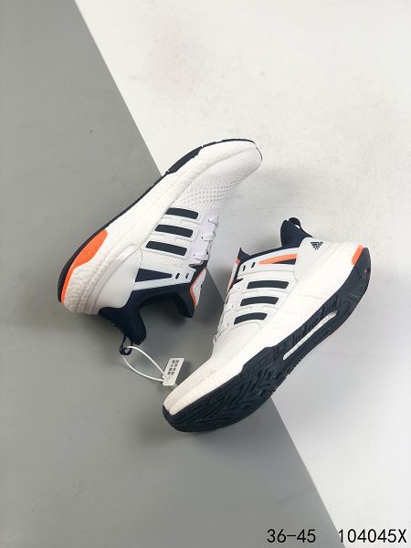 Adidas EQT 2021新款 黑白緩震運動跑步鞋舒適男女款休閑鞋