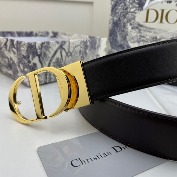 Dior皮帶 迪奧2022新款 HF0522-2牛皮納帕紋時尚腰帶