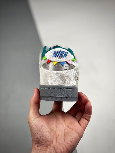 Nike Dunk Low Ice 2022新款 天鵝絨男女款低幫板鞋