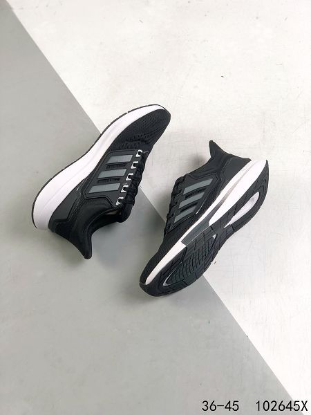 Adidas EQ21 Run 2022新款 男女款全新緩震休閑運動跑步鞋
