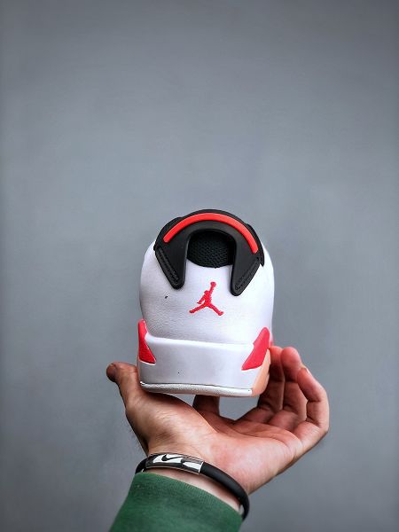 Air Jordan 6 Retro Low 2022新款 男女款水晶半透明橡膠大底籃球鞋