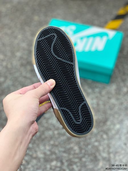 Nike Zoom Blazer Mid Premium SB 2022新款 解構馬賽克開拓者男女款運動板鞋