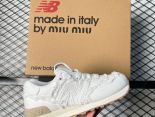 Miu Miu x New Balance NB574 2022新款 聯名款男女生復古慢跑鞋