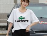 lacoste短t 2020新款 鱷魚女款寬鬆版圓領短袖T恤 PF1230款